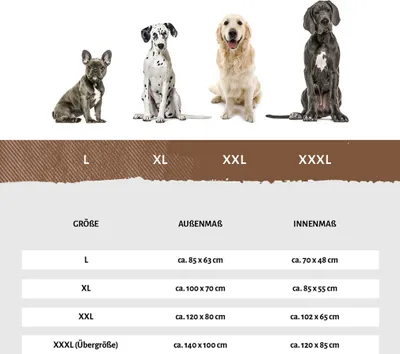 Produktbild von Knuffelwuff Orthopädisches Eck Hundebett Winslow aus laser-gestepptem Kunstleder Übergröße XXXL 140 x 100cm Lehne Links Grau