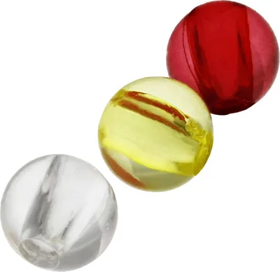 Produktbild von Westin Plastic Beads - 20 Perlen für Finesserigs, Durchmesser:4mm, Farbe:Red