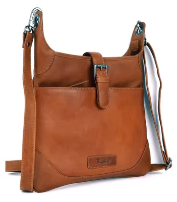 Produktbild von Benthill Damen Handtasche Leder - Shopper aus weichem hochwertigem Echtleder - Vintage Fashion Bag Beutel - Schultertasche - Umhängetaschen
