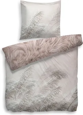Immagine prodotto di HnL biancheria da letto reversibile in cotone Tress 135x200 cm + 80x80 cm Rose
