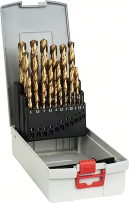 Produktbild von Bosch Pro Box HSS-TiN 25 tlg.1,0-13,0 mm