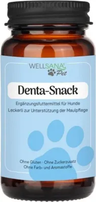 Produktbild von WELLSANA Denta-Snack Zahnpflege Hund | Dental Sticks Hund mit Insektenprotein & Milchsäurebakterium | Zahnpflege Hund | Kauartikel für frischen Atem | Leckerli