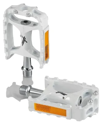 Produktbild von XLC Plattformpedalen MTB "PD-M13" Flat Pedals Ultralight III Magnesium Weiß
