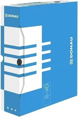 Obrázek produktu pro Archivní box DONAU 80x340x297 A4 modrý