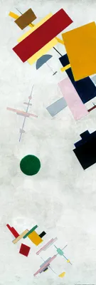 Obrázok produktu pre Kazimir Malevič umelecká tlač obrazu - Suprematizmus, 1915 (158 x 53 cm)