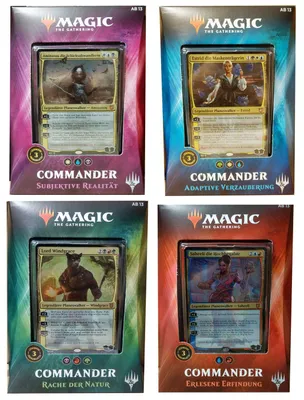 Produktbild von Commander 2018 Multiplayer Deck deutsch Magic the Gathering MtG EDH