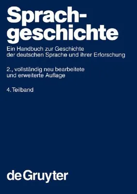 Produktbild von Sprachgeschichte 4.Teilband