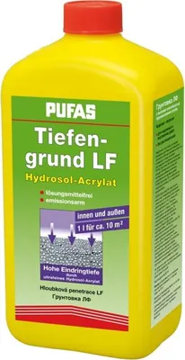 Produktbild von PUFAS Tiefengrund LF Acryl-Hydrosol - 1 Liter