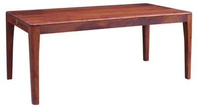 Immagine prodotto di MASSIVMOEBEL24 | tavolo da pranzo in legno di Sheesham / palissandro 160x90x76 noce oliato BROOKLYN #02