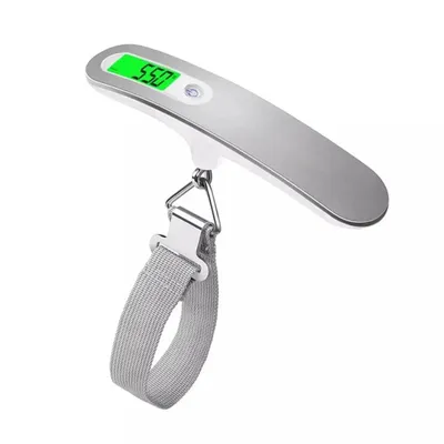 Produktbild von Digitale LCD-Kofferwaage 10g bis 50kg elektronische Gepäckwaage Hängewaage