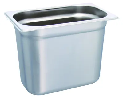Immagine prodotto di Contenitore GN 1/4, in acciaio inossidabile - 265 x 162 x 200 mm - 4,8 L