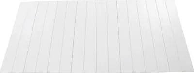 Produktbild von Klappbare Badewannenabdeckung - Badezubehör - Isoliertes PVC - Rahmen aus Edelstahl - Wasserdicht, Staubschutz - Wärmehaltend - 170×75×0,65 cm - Weiß