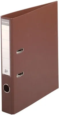 Immagine prodotto di Cartella Premium A4 PVC 50mm marrone Confezione da 10