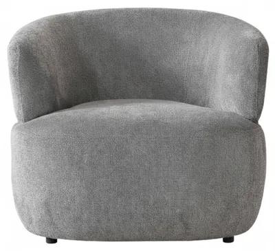 Immagine prodotto di Set da salotto in stile moderno, colore beige, poltrona imbottita con struttura in legno