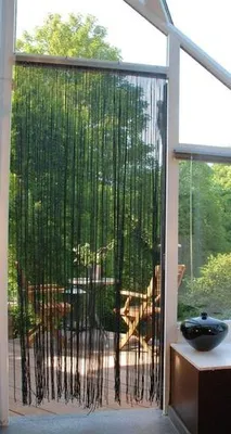 Image de Lasso CONFORTEX Rideau de porte - 90 x 200 cm - blanc