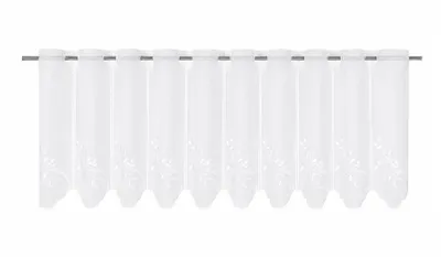 Produktbild von Scheibengardine bestickt Ranken Bistrogardine Panneaux HxB 45x150cm