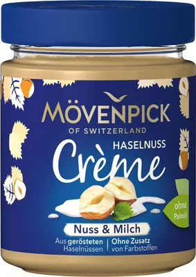 Produktbild von Mövenpick Haselnuss Crème Nuss & Milch, 300g