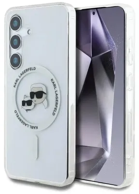 Produktbild von Hülle für Samsung Galaxy S25 Karl Lagerfeld MagSafe Karl & Choupette