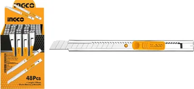 Immagine prodotto di Taglierino-cutter in alluminio inossidabile, Ingco