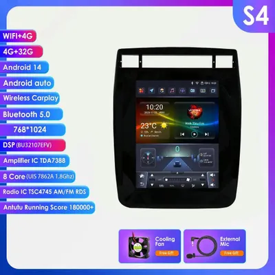 Produktbild von Autoradio mit 9,7-Zoll-Touchscreen, Android 13, GPS, Carplay und Android Auto