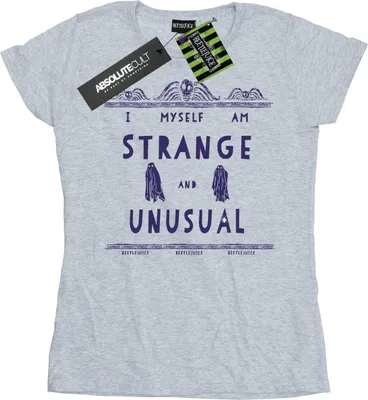 Obrázok produktu pre Beetlejuice - Tričko pre ženy "Strange And Unusual" BI12070 (L) (Grau)