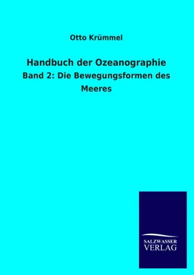 Produktbild von Handbuch der Ozeanographie