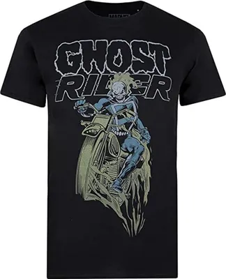 Produktbild von Ghost Rider - "Speed" T-Shirt für Herren TV1456 (S) (Schwarz)
