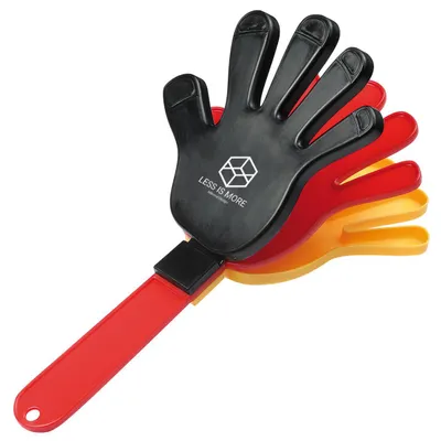 Produktbild von Klapper "Hand", Deutschland Deutschland-Farben