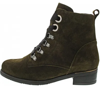 Produktbild von Waldläufer Hienna Schnürstiefelette Grün in Gr. 40.5
