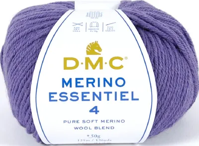 Immagine prodotto di DMC Merino Essentiel-4 – filato Aran di alta qualità composto da 50% Lana e 50%.poliacrilico, 8149, (colore 861)