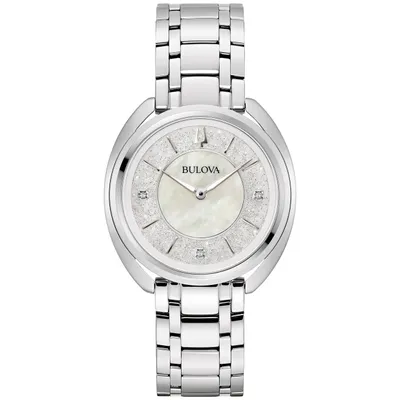 Produktbild von Bulova 96P240 Klassik Damenuhr 35mm 3ATM