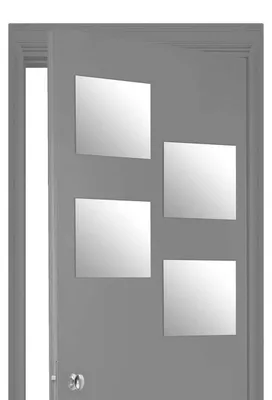 Produktbild von Spiegel Wandspiegel Glasspiegel - Quadratisch - 30 x 30 cm - 4 Stück - Selbstklebend