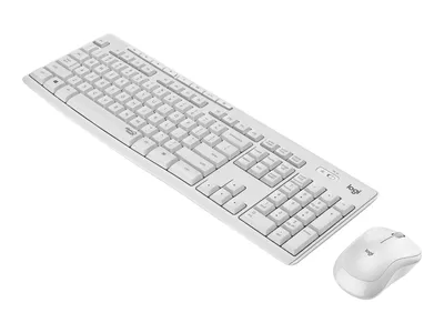Obrázok produktu pre Logitech MK295 Silent Set - Klávesnica a myš - bezdrôtová SK - sivá biela