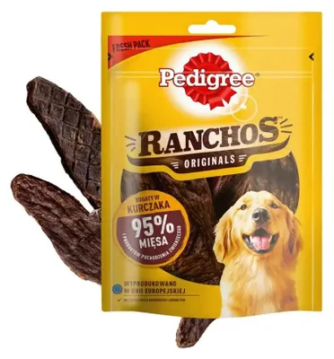 Zdjęcie produktu dla Pedigree Ranchos z kurczakiem - przysmak dla psów - 70g