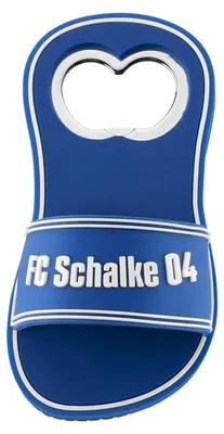 Produktbild von FC Schalke 04 Flaschenöffner Badeschlappe