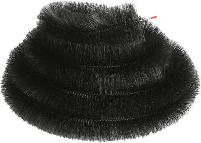 Produktbild von Blackspur Edelstahl-Dachrinnenbürste – 4 m – Schwarz
