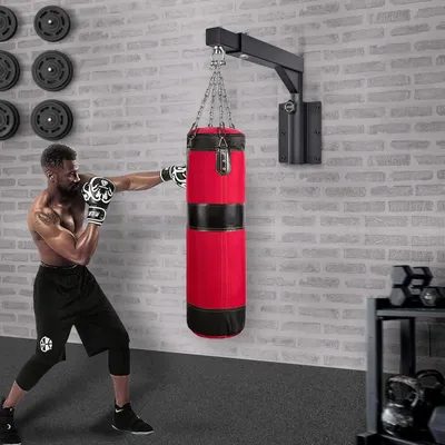 Produktbild von Famanu Halter für Boxsäcke - Wandmontage, schwer belastbar