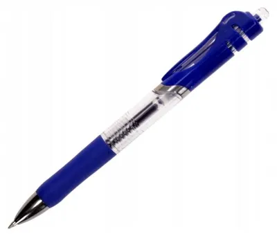 Produktbild von Pentel Gel-Kugelschreiber Blau Bequem Büro Schule 15cm