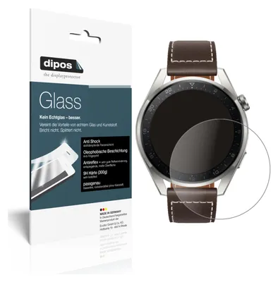Obrázek produktu pro 1x ochranná fólie pro Huawei Watch 3 Pro matná - anti-shock 9H fólie dipos Glass plastové sklo