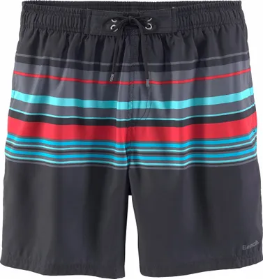 Produktbild von Bench Badeshorts schwarz-rot Größe M