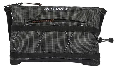 Immagine prodotto di Adidas - Borsa a tracolla "Terrex", motivo a quadri GT14590 (taglia unica) (stampa nera)