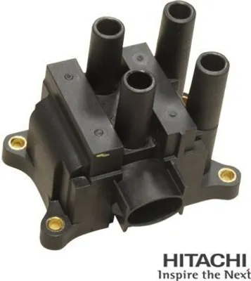 Produktbild von HITACHI 2508803 Zündspule für FORD Fiesta Mk5 Schrägheck (JH1, JD1, JH3, JD3) Focus II Schrägheck (DA, HCP, DP) Focus II Kombi (DA, FFS, DS) FOCUS