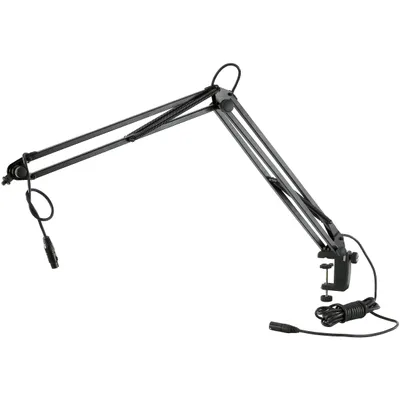 Produktbild von König & Meyer 23850-321-55, Desktop-Mikrofonständer, Schreibtisch-Montagebasis, Schwarz, Stahl, 3/8 5/8", 1,8 kg