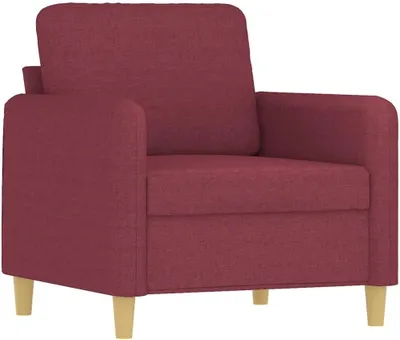 Produktbild von Weinroter Sessel, 60 cm, Stoff, Möbel, Sofas