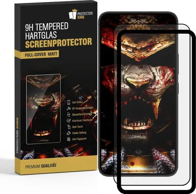 Produktbild von 2x 9H Panzerglas für Samsung Galaxy S25 Edge FULL COVER matt Anti-Reflex entspiegelt mit Montagehilfe echtes Tempered Glass Panzerfolie Displayschutz Schutzglas Hartglas Schutzfolie Screen-Protector
