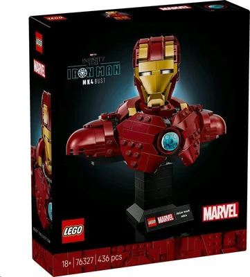 Obrázok produktu pre LEGO Busta Iron Man MK4, Stavebnica, 18 rok / roky, Plast, 436 kusov, 550 g