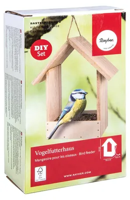Produktbild von Bausatz für ein Vogelhaus,, 19,5 x 9,8 x 25 cm