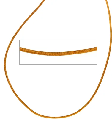 Produktbild von JOBO Leder-Schnur curry ca. 1 m lang