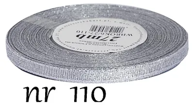 Produktbild von Pogotowie Florystyczno-Ślubne Glitzerband 6mm x 27m Dekoband