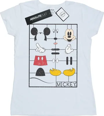 Produktbild von Disney - T-Shirt für Damen BI30902 (XXL) (Weiß)